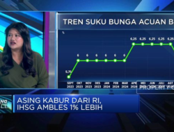 Asing Kabur Didalam RI, IHSG Ambles 1% Lebih