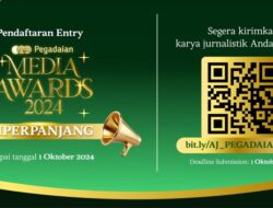 Para Jurnalis Mari Merapat, Pendaftaran Pegadaian Media Awards 2024 Diperpanjang!