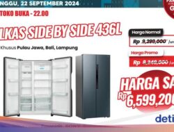 Kapan Lagi Kulkas Jumbo Diskon Rp 2,6 Juta, Cuma Di Transmart Full Day Sale!