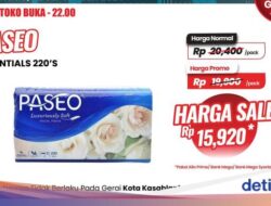 Tisu-Sabun Cuci Piring Murah Meriah Di Transmart Full Day Sale