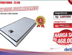 Murah Meriah! Beli Kasur Hingga Transmart Full Day Sale Cuma Rp 460 Ribuan