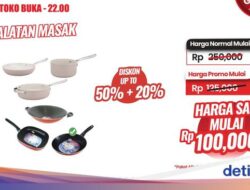 Buruan Merapat! Harga Panci-Teflon Ke Transmart Full Day Sale Cuma Rp 100 Ribuan