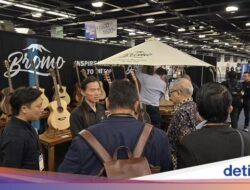 Gitar Buatan RI Mendunia, Mejeng Di Pameran Besar Ke AS