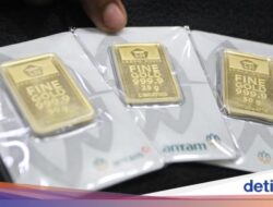 Penjualan Emas Antam Cetak Catatan Sepanjang Sejarah, Tembus 43.776 Kg