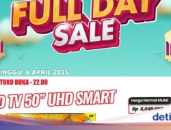 Smart TV LED 65″ Ke Transmart Full Day Sale Diskon Rp 3,6 Juta