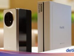 HP Layar Lipat Tertipis Harga Rp 28 Juta