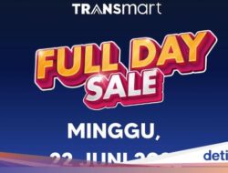 Jangan Lupa! Hari Ini Transmart Full Day Sale, Diskon Melimpah 50% + 20%