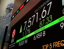 IHSG Turun Tipis, Volume Transaksi Naik 18,80 Persen