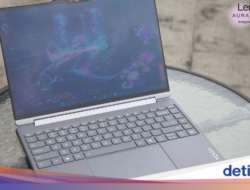 Laptop Konvertibel Premium dan Baterai Super Awet