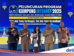 Menkomdigi Luncurkan Langkah Kampung Jaringan, Dimulai Di Deli Serdang