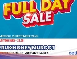 Diskon Buah Cuma Ke Transmart Full Day Sale, Jeruk dan Pear Banting Harga