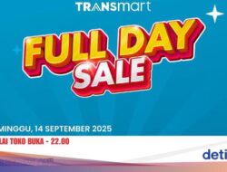 TV LED Ke Transmart Full Day Sale Diskon Rp 1 Jutaan!