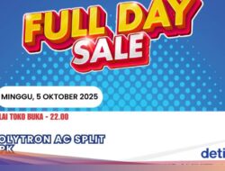 Beli Polytron AC 1 PK Hingga Transmart Full Day Sale Dapat Potongan Rp 1 Jutaan