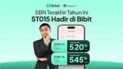 Cuan Maksimal, Beli SBN ST015 Ke Bibit Dapat Cashback Rp45 Juta