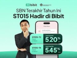 Cuan Maksimal, Beli SBN ST015 Ke Bibit Dapat Cashback Rp45 Juta