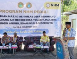 Perkuat Kehidupan Sosial dan Keagamaan, NHM Bangun Masjid dan Air Bersih Untuk Warga Kao Barat