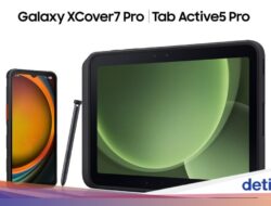 Gadget Tangguh Galaxy XCover7 Pro dan Tab Active5 Pro Rilis Di RI