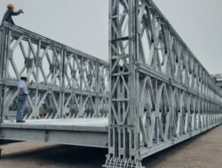ISSC Siap Bangun 100 Jembatan Bailey per Bulan, Andalkan 100% Baja Lokal