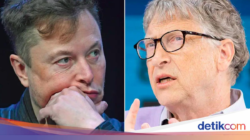 Nggak Pernah Akur, Elon Musk Bilang Bill Gates kena Karma