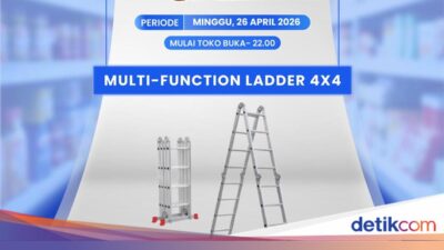 Tangga Multifungsi Banting Harga Di Transmart Full Day Sale, Karena Itu Segini