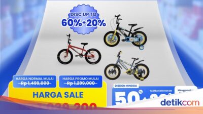 Sepeda Anak Rp 1 Juta Cuma Di Transmart Full Day Sale
