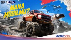 Kolaborasi PUBG Mobile x Ford Hadirkan Supercar Mustang dan Truk Raptor R