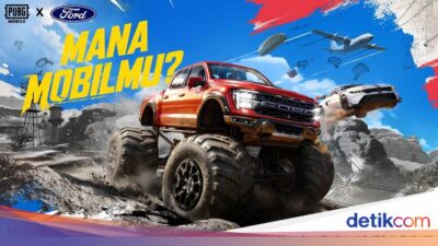 Kolaborasi PUBG Mobile x Ford Hadirkan Supercar Mustang dan Truk Raptor R