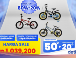 Sepeda Mulai Rp 1 Jutaan Cuma Di Transmart Full Day Sale