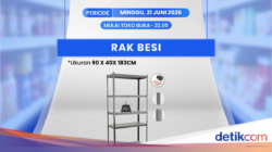 Transmart Full Day Sale, Rak Besi Banting Harga Ke Bawah Rp 1 Juta