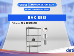 Transmart Full Day Sale, Rak Besi Banting Harga Ke Bawah Rp 1 Juta