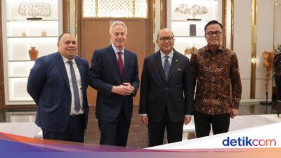 Mantan Perdana Pembantu Presiden Pembantu Presiden Inggris Sambangi Danantara