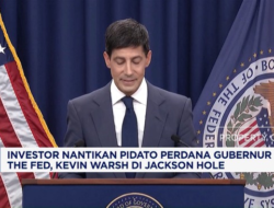 Investor Nantikan Pidato Perdana Gubernur The Fed, Kevin Warsh