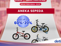 Beli Sepeda Di Transmart Full Day Sale Mulai Rp 1 Juta