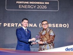 Catat Pendapatan Rp 1.189 T, Pertamina Puncaki Fortune Indonesia 100 2026