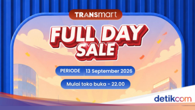 Jangan Lupa Serbu Transmart Full Day Sale! Gebyar Diskon 50% + 20%