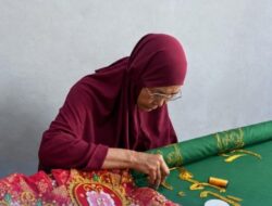 Kearifan Lokal Sulam Kasab Aceh Bersama Holding Ultra Mikro BRI Group