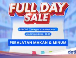 Beli Tempat Makan & Minum Hingga Transmart Full Day Sale Mulai Didalam Rp 12.000